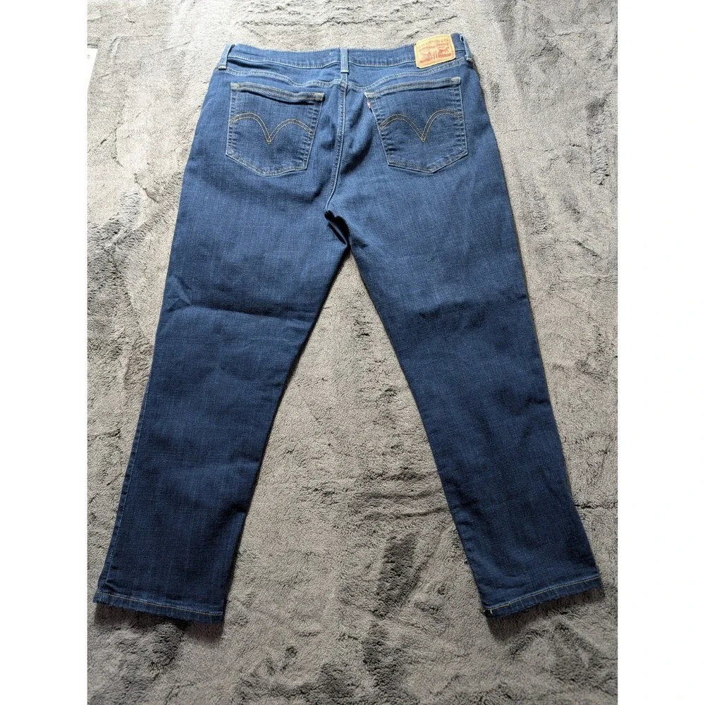 Levi's Boyfriend Fit Jeans Women's Size 32 Dark Wash
